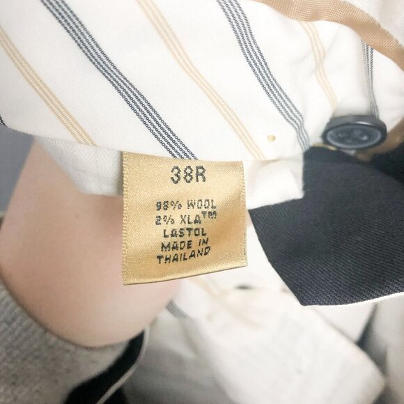 Murano Innovative XLA Comfort Black Mens Plated Front Trousers Dress Pants 38R - Picture 5 of 10